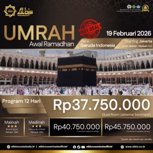 Umrah Awal Ramadhan Promo Umroh Semarang