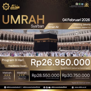 Umrah Sya'ban Albis 2026 - Travel Umroh Semarang